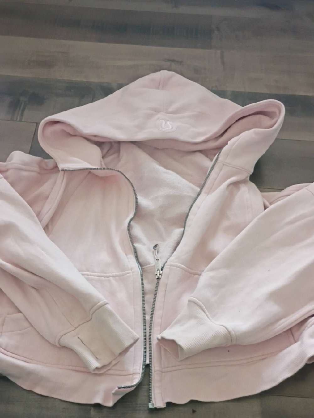lululemon athletica  Pink Milkshake Full-Zip Hoodie